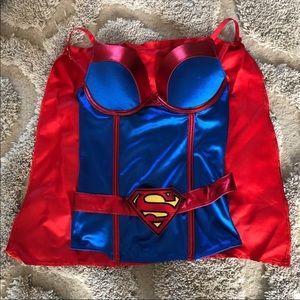 Superwomen corset for Halloween!